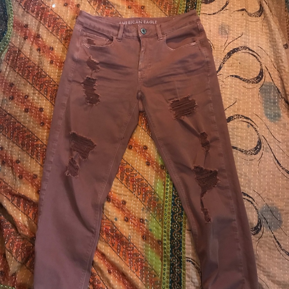 American Eagle tomgirl jeans